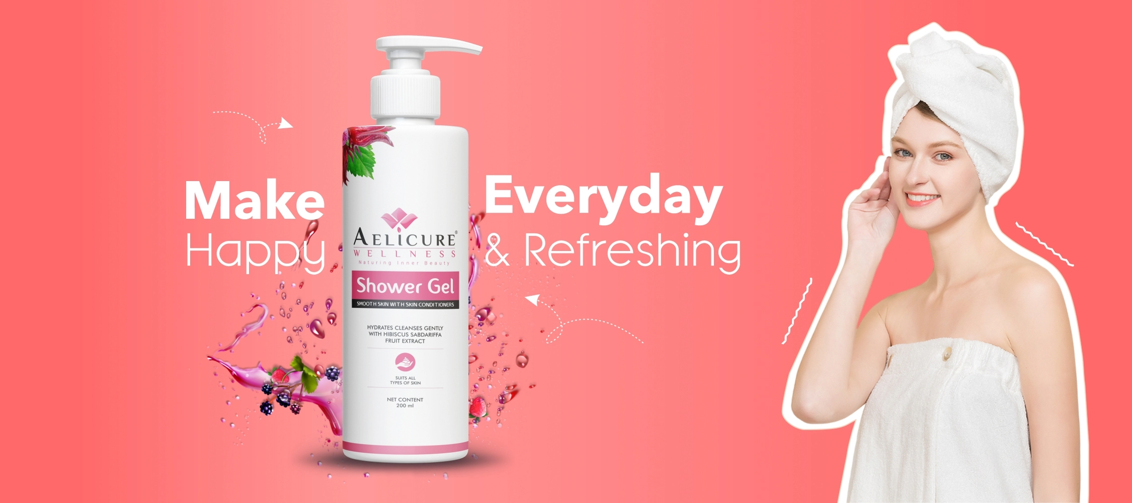 Aelicure Shower Gel-ASG