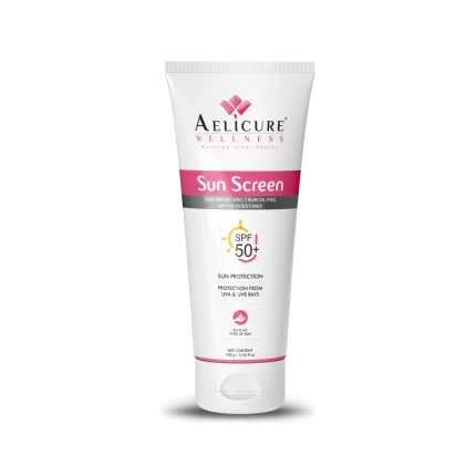 Broad spectrum protection SPF 50 PA+++, Oil-free formula for all skin types, water resistant sunscreen, matte-finish-sunscreen, daily-use-sunscreen