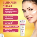 Broad spectrum protection SPF 50 PA+++, Oil-free formula for all skin types, water resistant sunscreen, matte-finish-sunscreen, daily-use-sunscreen