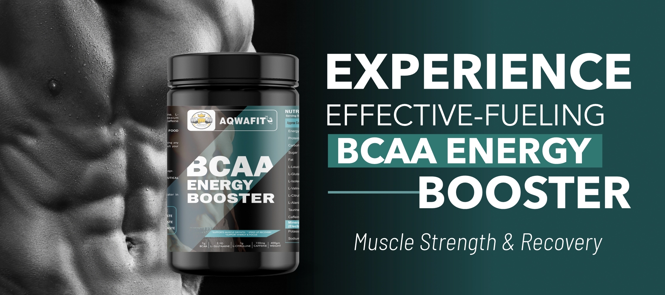 AQWAFIT - BCAA ENERGY BOOSTER