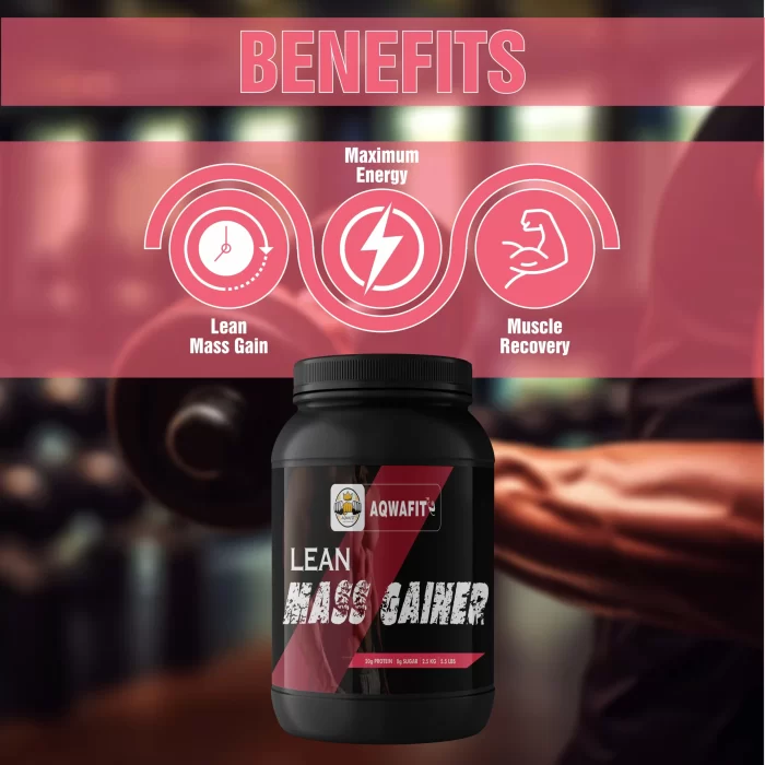 Aqwafit Mass Gainer, Mass Gainer, sugar free mass gainer. muscle growth supplements, muscle recovery supplements