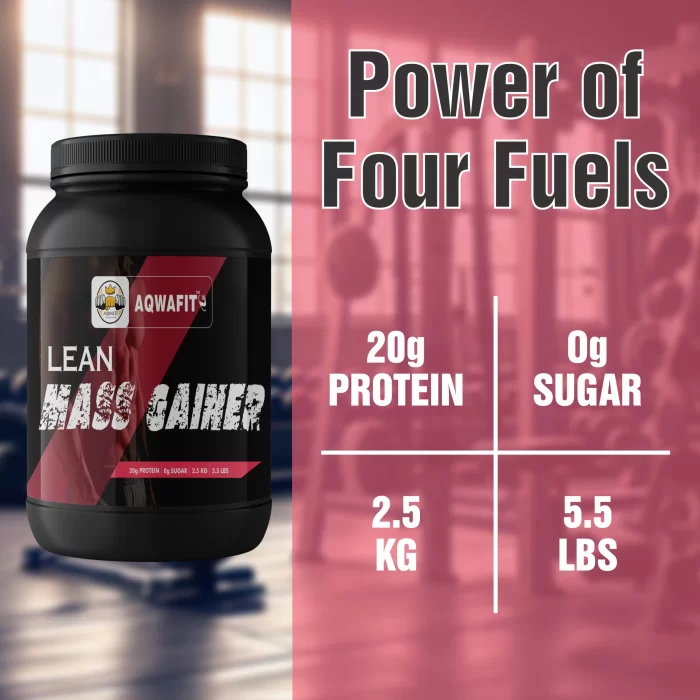 Aqwafit Mass Gainer, Mass Gainer, sugar free mass gainer. muscle growth supplements, muscle recovery supplements