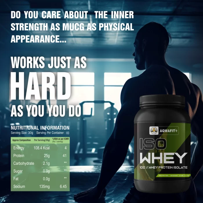 High-Quality Protein Supplement, Aqwafit Whey Iso, Whey Protein Isolate, High-Quality Protein Supplement