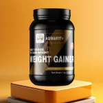 Weight Gainer with essential nutrients, Aqwafit weight gainer for energy, immunity, and recovery, Aqwafit Weight Gainer: Mass gains and muscle building Advanced muscle building with 27 vitamins and minerals