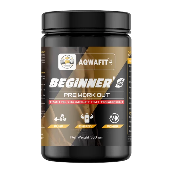 Aqwafit for strength and endurance, Fitness supplement with natural extracts, Pre-Workout with L-Arginine, L-Citrulline, Safed Musli, Ultimate energy booster for beginners, Enhanced stamina and recovery with Aqwafit, Boost workouts with Aqwafit Pre-Workout